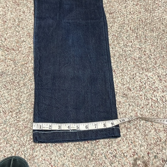 🎃20%OFF🎃 High-waisted Wedgie Fit Flare Leg Crop Jeans - Picture 8 of 9